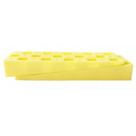 EDMA 6 CALES CRANTÉES JAUNES - 150 X 45 X 25 Mm 3 EDMA 6 CALES CRANTÉES JAUNES - 150 X 45 X 25 Mm