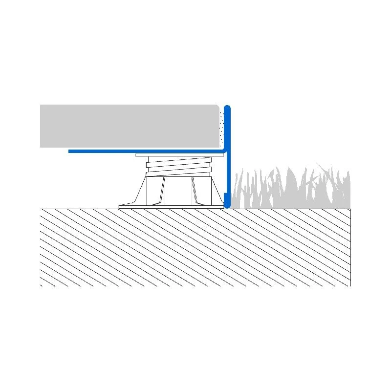 Bordure Aluminium BSR - 270 Cm X 10 Cm + 2 Cm - Gris Anthracite 4 Bordure Aluminium BSR - 270 Cm X 10 Cm + 2 Cm - Gris Anthracite – Image 2