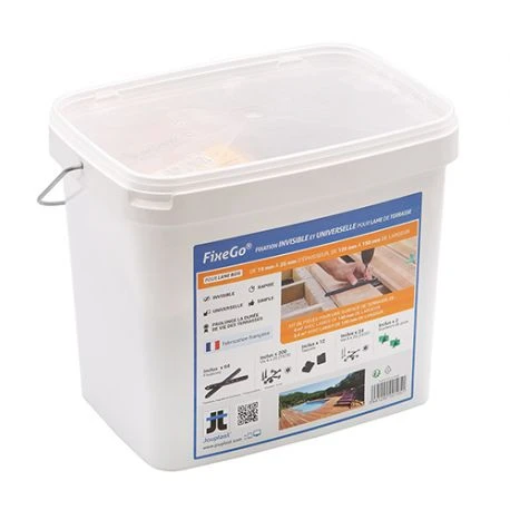 Fixation Invisible Pour Lame De Terrasse En Bois FIXEGO Jouplast 2 Fixation Invisible Pour Lame De Terrasse En Bois FIXEGO Jouplast