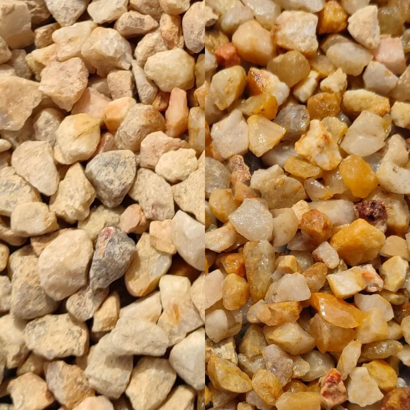 Gravier Ocre De Dordogne - 6/10 Mm - Concassé 3 Gravier Ocre De Dordogne - 6/10 Mm - Concassé