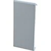 Jonction Droite Laqué Gris Aluminium -EMA Magasin jonction droite laque gris aluminium